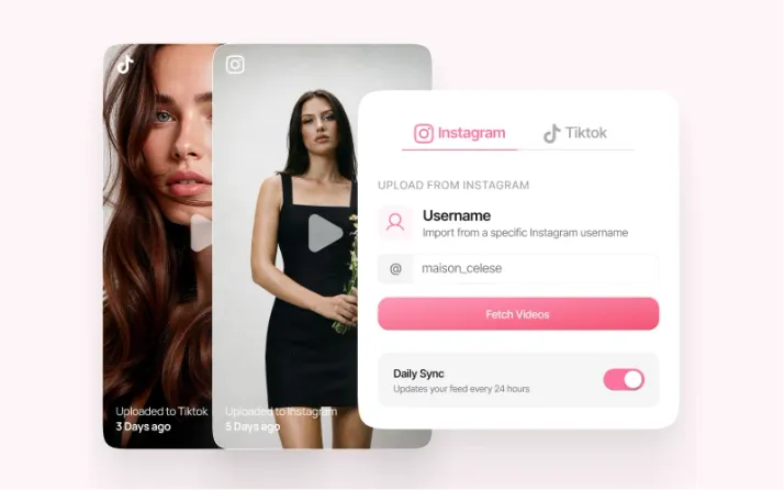 Add Your Videos Using Auto-Import From Socials