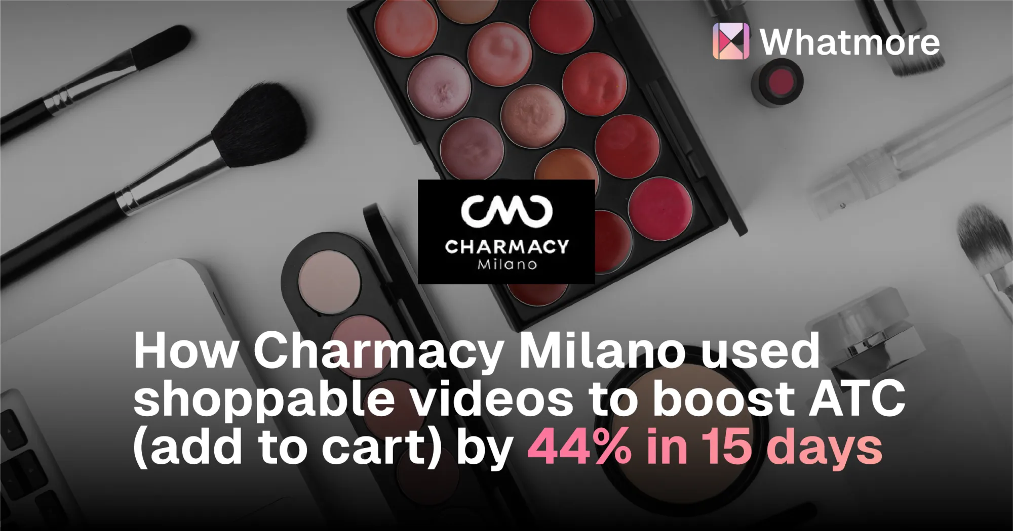 charmacy milano shoppable video case study title
