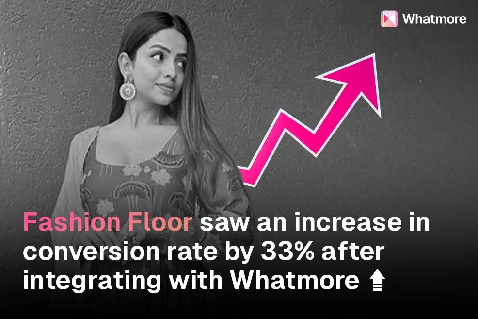 Fashion Floor saw an Increase in Conversion Rate by 33% with Whatmore