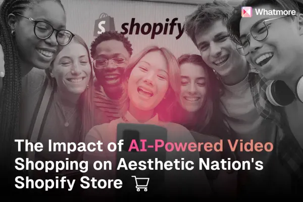 The Impact of AI-Powered Video Shopping on Aesthetic Nation's Shopify Store